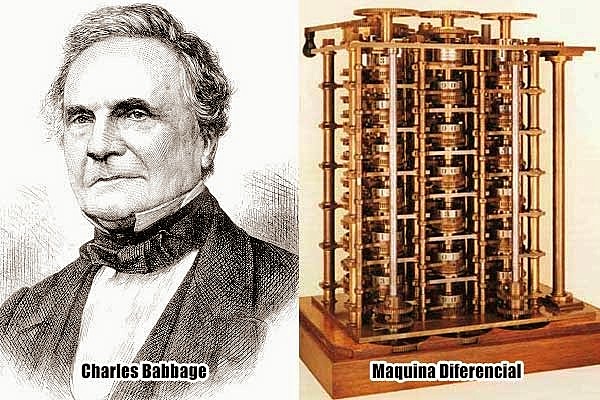 Charles Babbage propuso una maquina que hace cálculos automáticamente