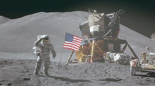 La llegada del hombre a la luna