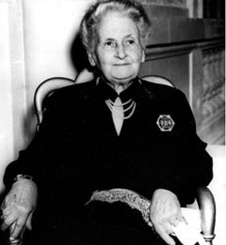 MARIA MONTESSORI (1870-1952) Educadora, científica, medica, psiquiatra, filosofa, psicóloga