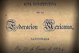 Acta Constitutiva de la Federación Mexicana