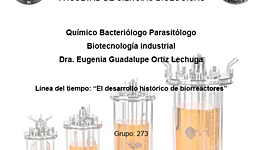 Timeline: El desarrollo histórico de biorreactores