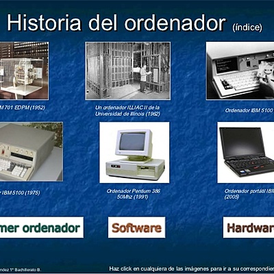 Timeline: Historia de la computación. Por Oscar Aramís Hernández Tamayo