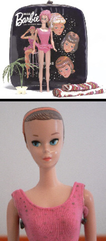 The first bendable leg Barbie
