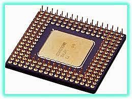 Chips de silicio y miles de transistores en CM2