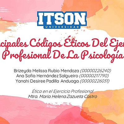 Timeline: Principales códigos éticos del ejercicio profesional de la psicología