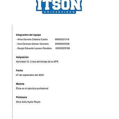 Timeline: Emprendimiento Act.12