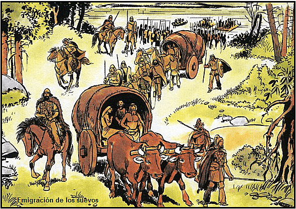 SUEVOS, VÁNDALOS Y ALANOS