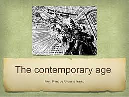 Contemporary age