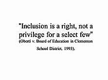 Oberti v. Board of Education of the Borough of Clementon School District