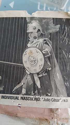 Gané un concurso de disfraces en Carnavales.