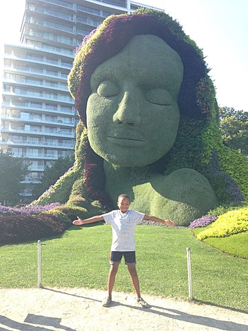 Mère nature (mosaiculture)