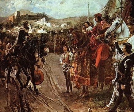 End of the reconquest (taking of Granada)