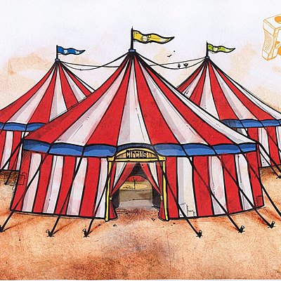 Timeline: Línea del tiempo del circo por Sara Zárate