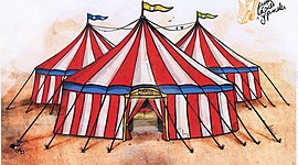 Timeline: Línea del tiempo del circo por Sara Zárate