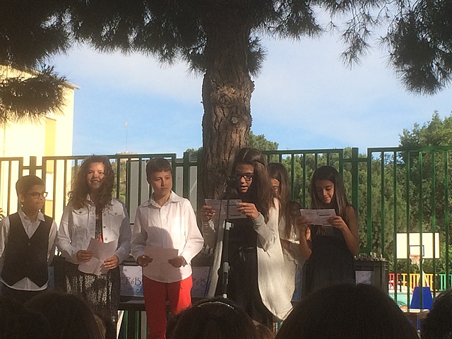 Graduació de primària.