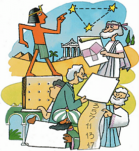 Aparecen los números