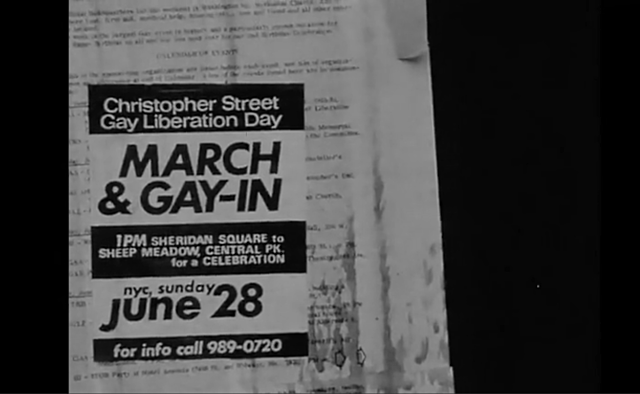 The first Gay Pride Parade takes place in New York