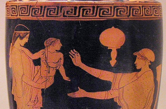 Baby given to King Polybus and Queen Merope