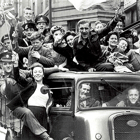 A második világháború vége