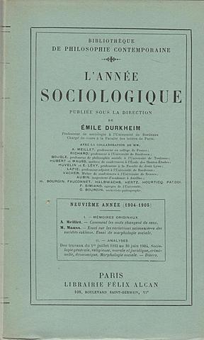 L'Année Sociologique