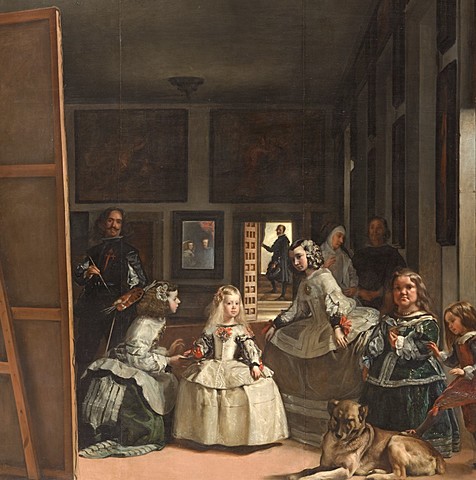 Velazquez paints Las Meninas