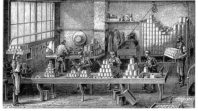 Creación de latas de conserva