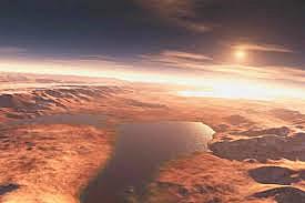 Agua en Marte