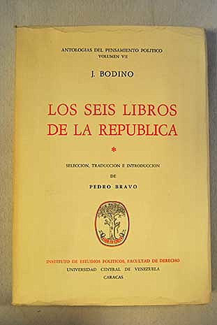 Los 6 Libros de la Republica de BODINO