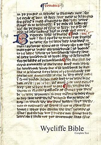 Primera traducción de la biblia al inglés