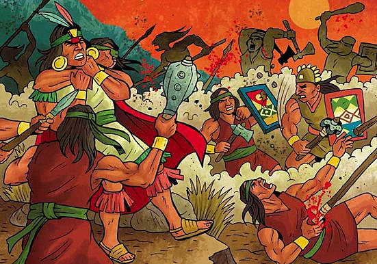 Guerra civil Inca
