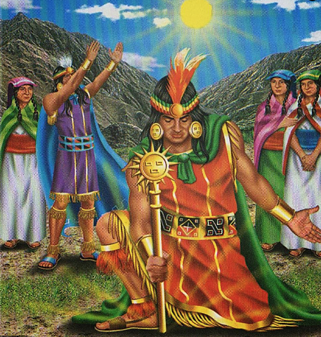 Primeras visitas Incas.