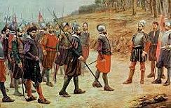 Llegada de Pizarro a las Costas Ecuatorianas