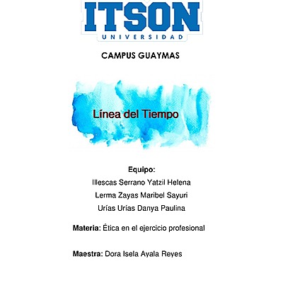 Timeline: ACTIVIDAD 12