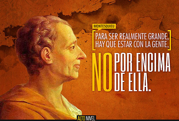 Montesquieu y La División del Poder