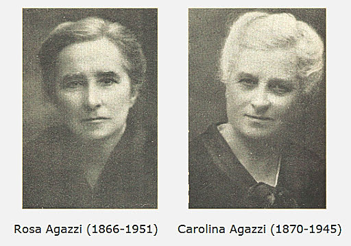 HERMANAS AGAZZI, ROSA (1866-1951) Y CAROLINA (1870-1945)