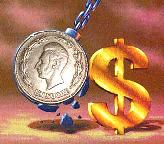 Economía quebrantada