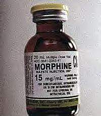 El auge de la morfina.