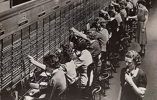 Primer central pública telefónica