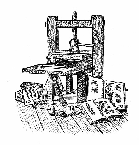 Técnicas de impresión: Gutenberg