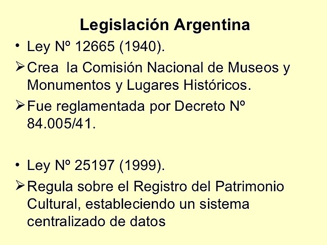 Comisión Nacional de Museos, Monumentos y lugares históricos