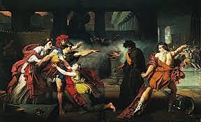 Polynices and Eteocles death