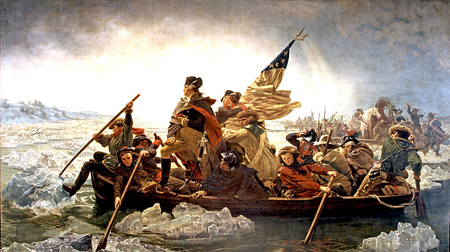 George Washington crosses the Delaware