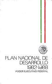 Publicación del Plan Nacional de Desarrollo 1983-1988