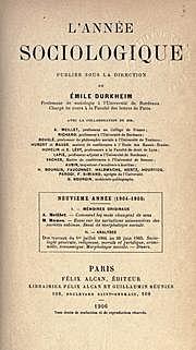 L'Année Sociologique