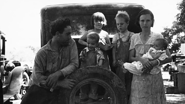 Great depression begins 1929