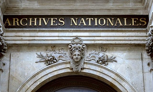 Création de l’archive nationale
