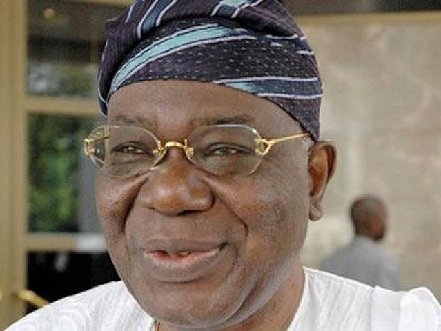 Ernest Shonekan interim president