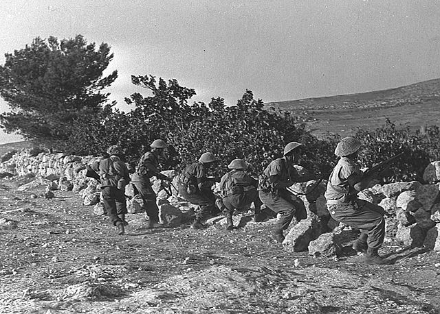 The Israel and Palestine war.