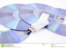 Cd´s and flash memory