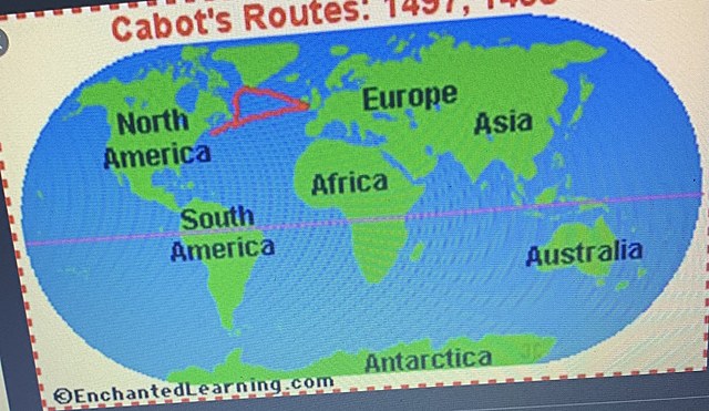 John Cabot- Sailed Asia